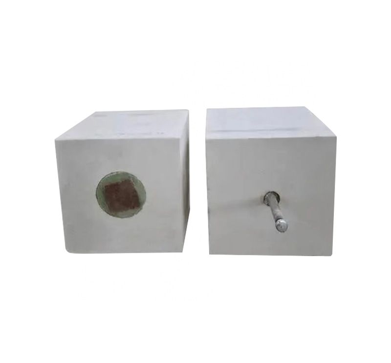 Steel ladle breathable brick